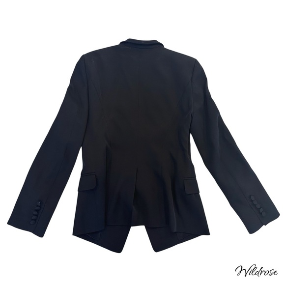 Roberto Cavalli Black Tailored Blazer SZ 40 US 4 - Picture 12 of 15